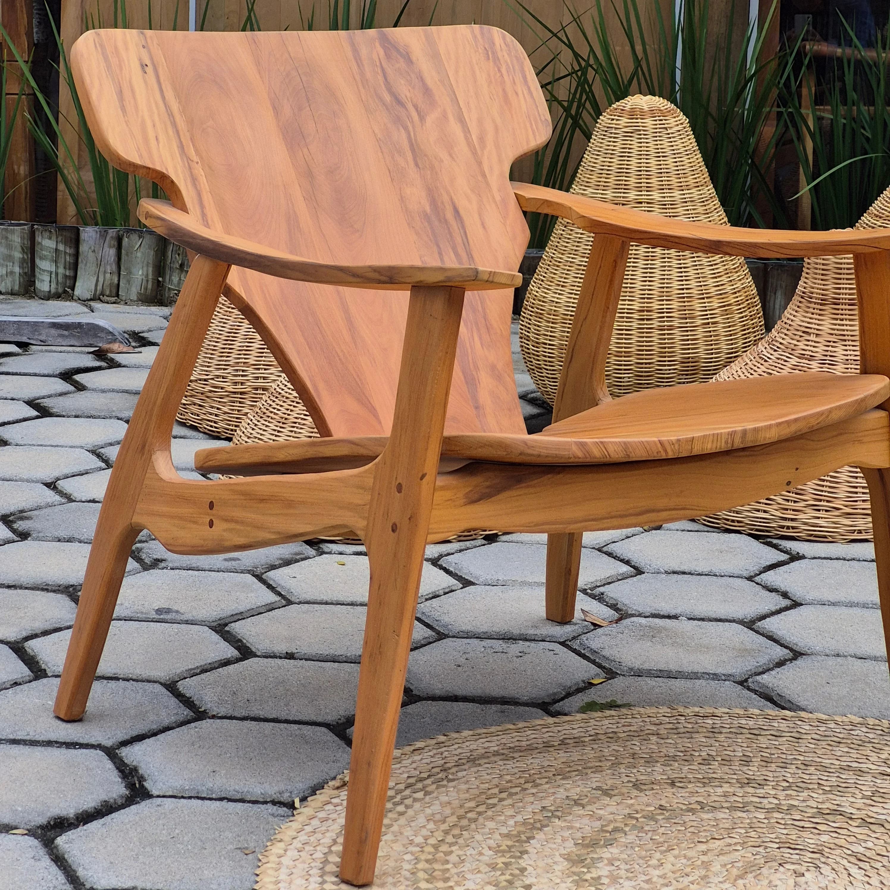 Poltrona Diz Slim Sérgio Rodrigues - Peroba Rosa