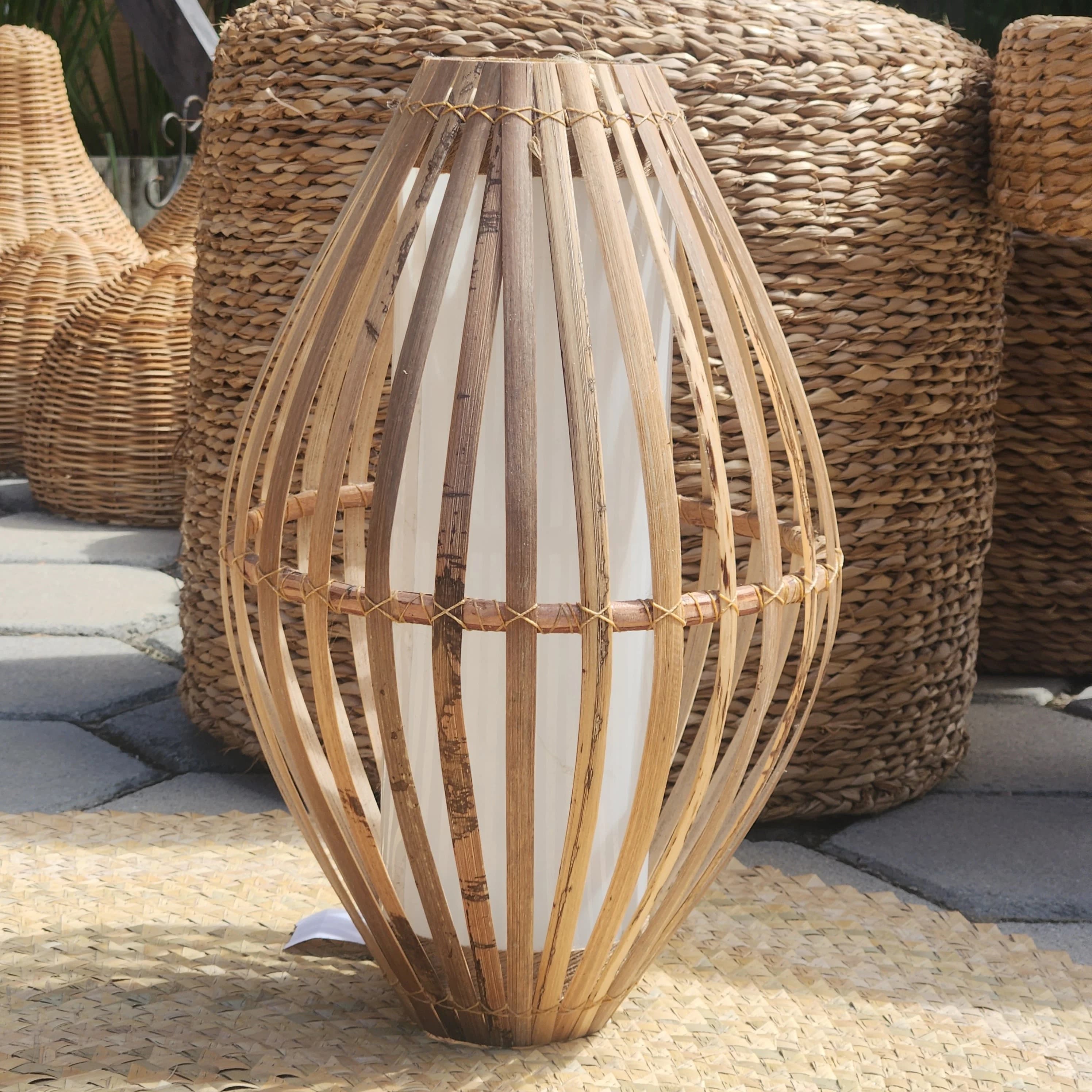 Luminária Balão com Acetato - 3 Tamanhos.