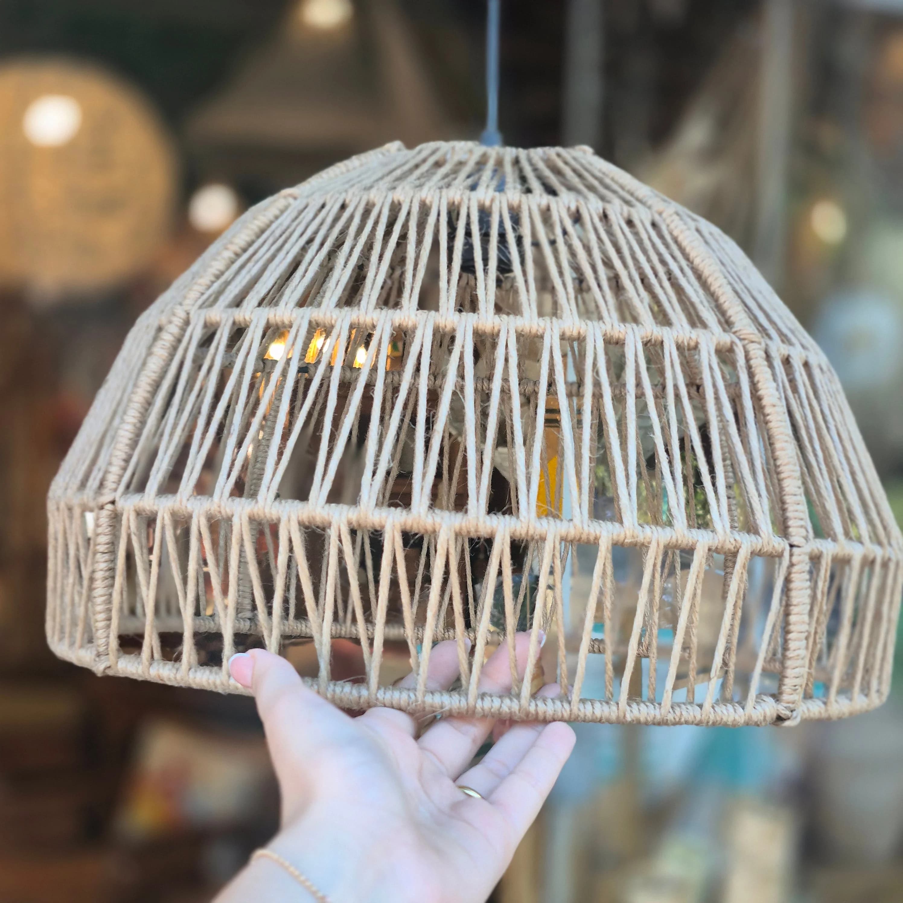 Luminária Rami Cúpula PS-03 40cmx26cm