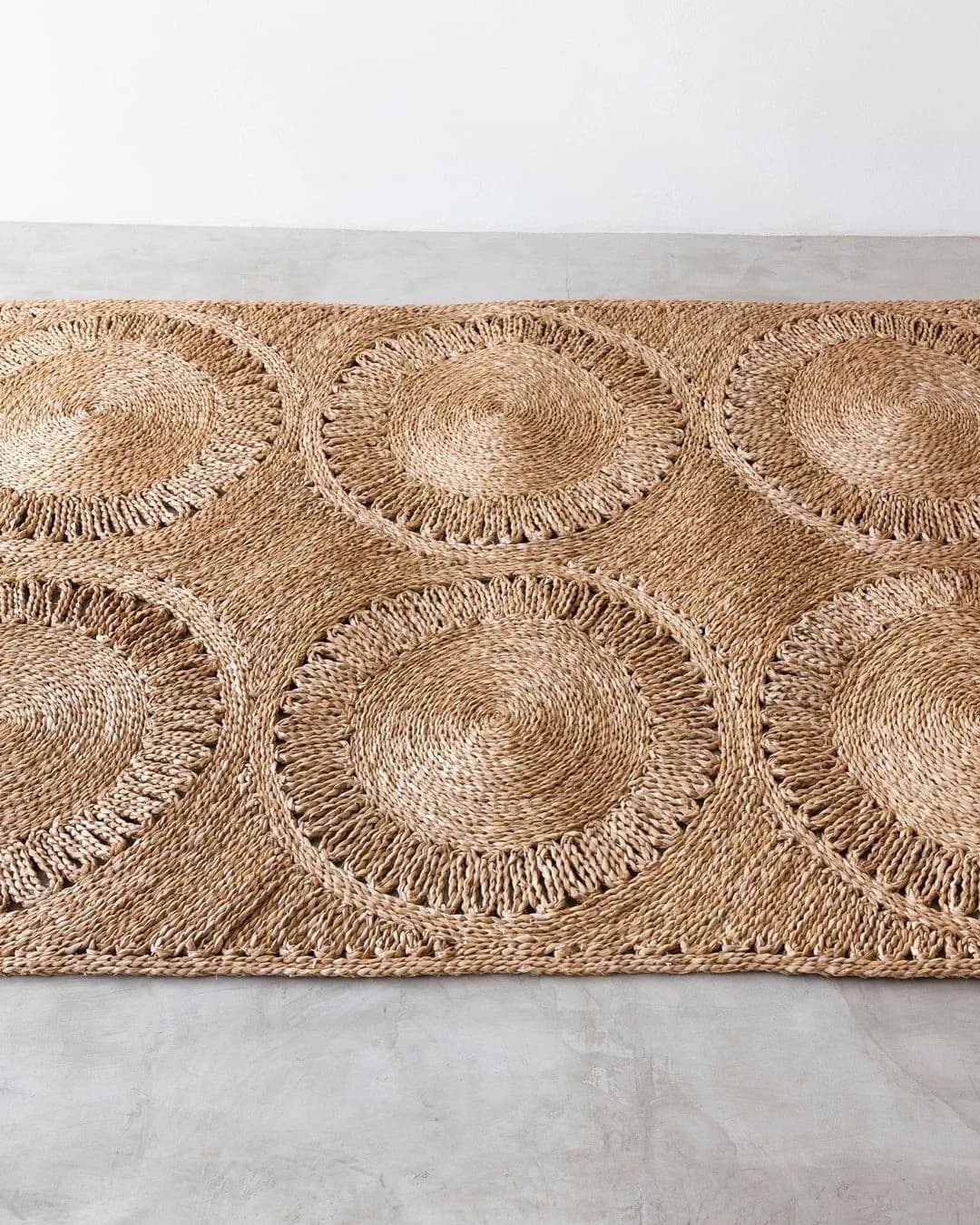 Tapete Trançado Taboa 2x3m.