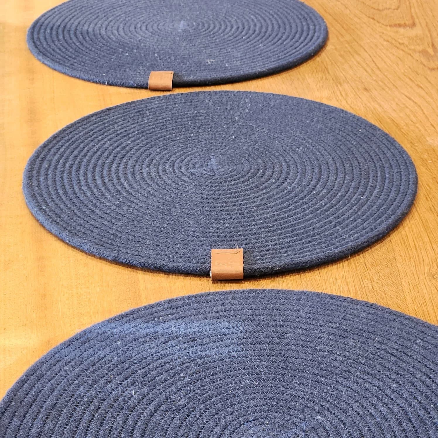 Sousplat Redondo Algodão de Corda