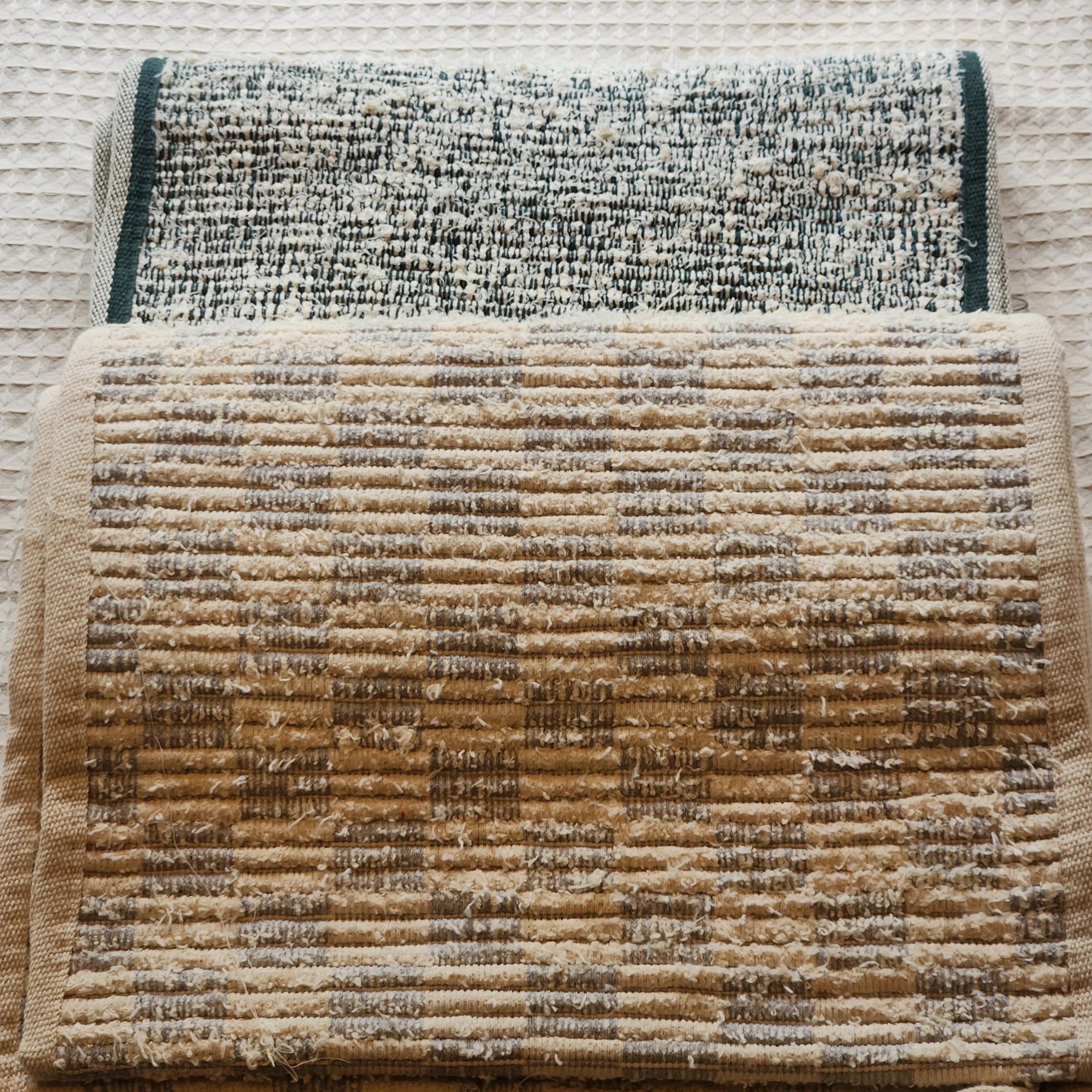 Kit 3 Peças Tapetes e Passadeira Algodão