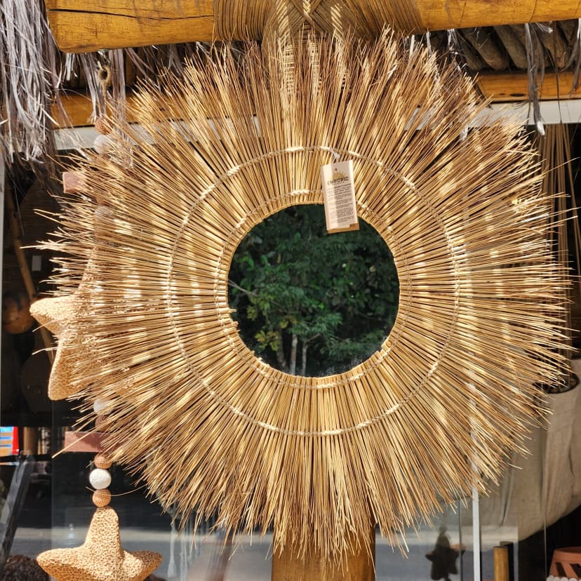 Espelho Sol Talisca De coco.