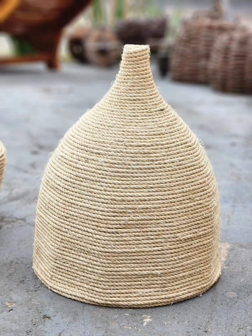 Luminária Taça Sisal