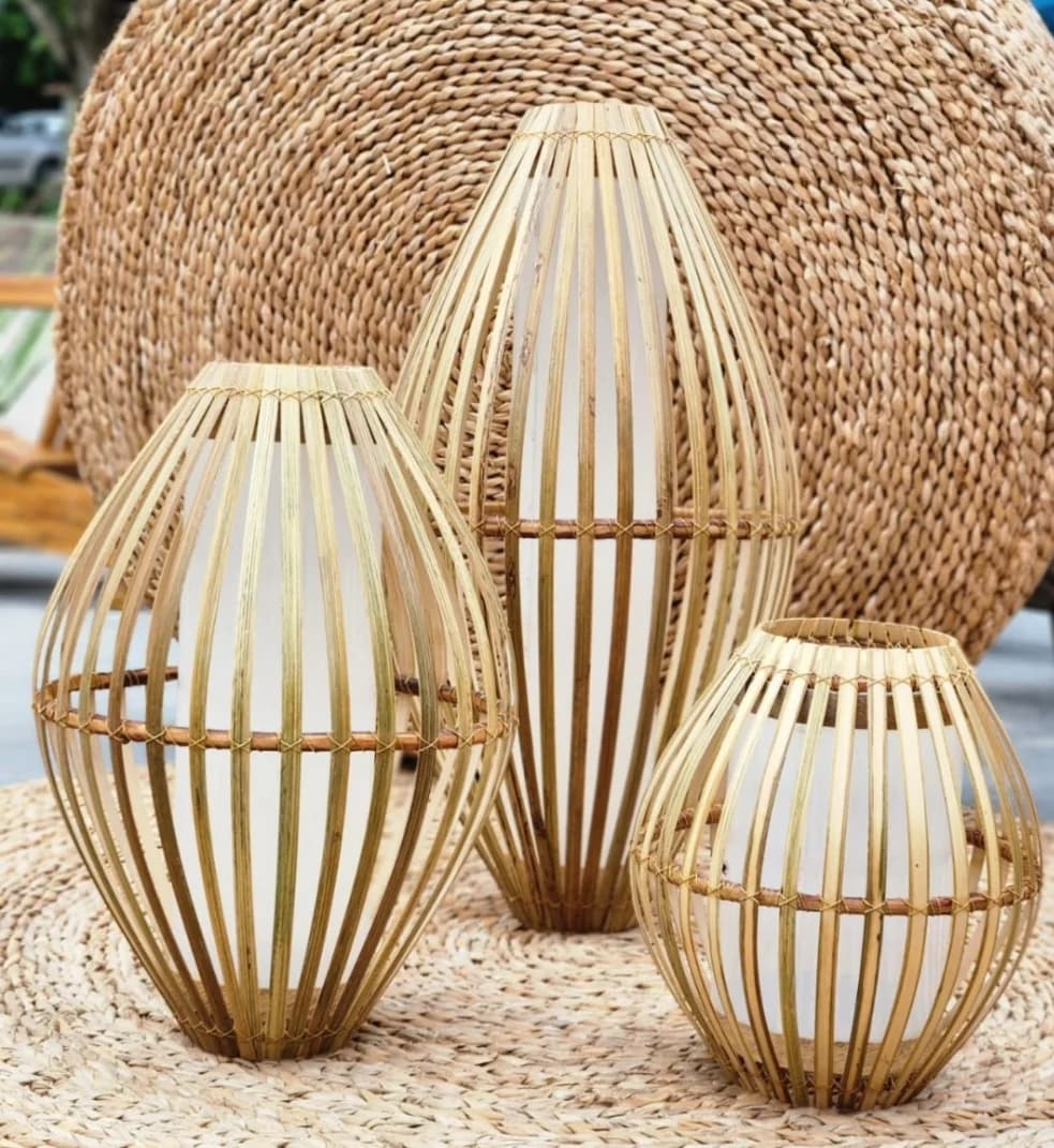 Luminária Balão com Acetato - 3 Tamanhos.