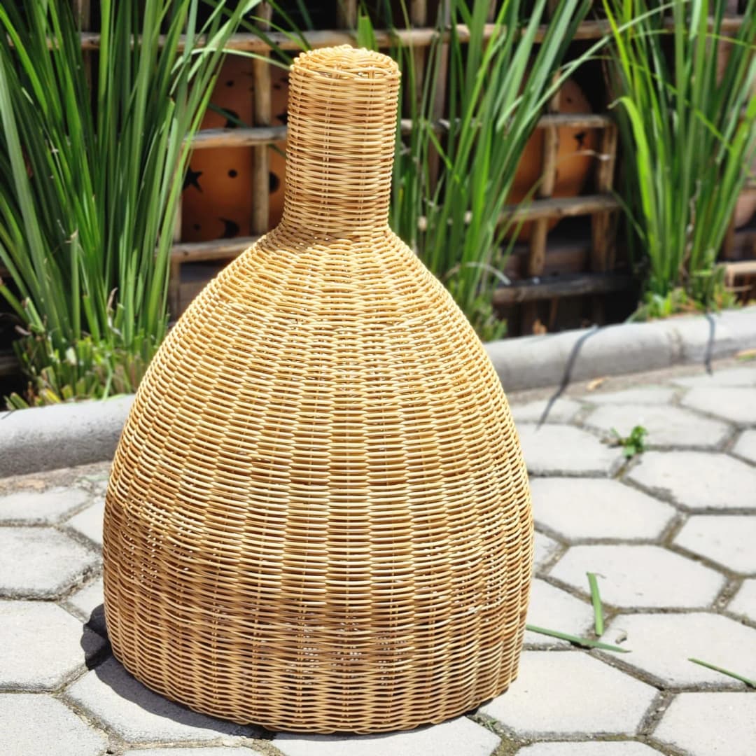 Luminária Taça Fibra Sintética