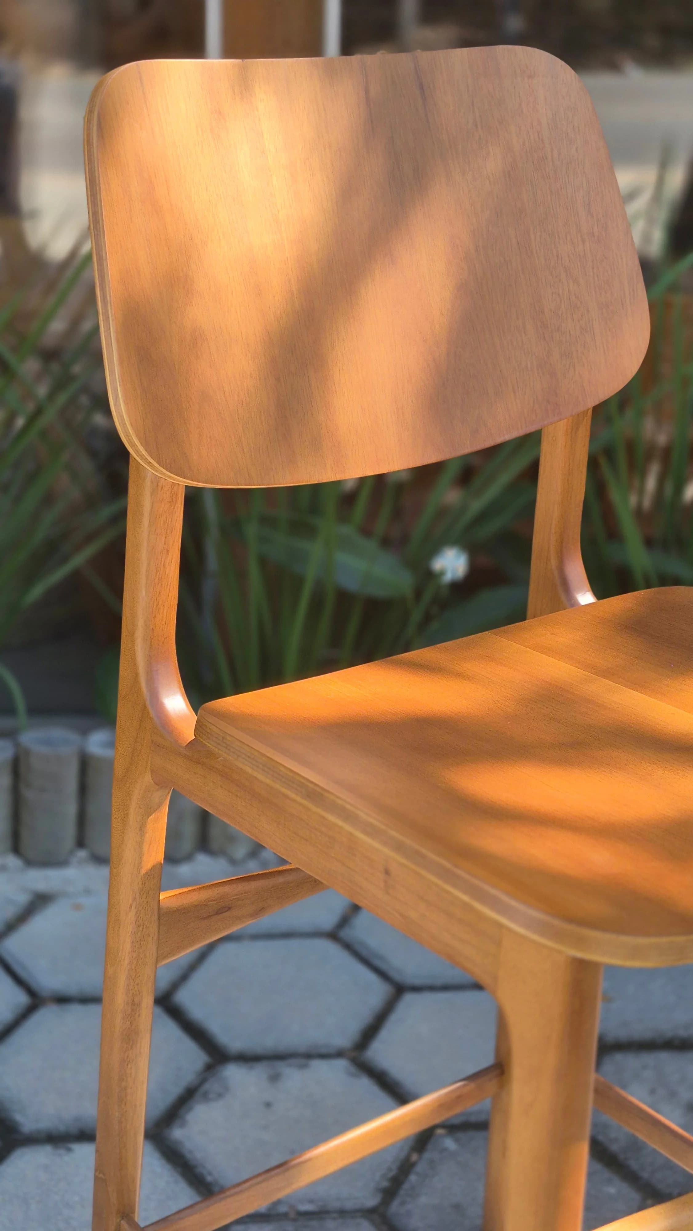 Banqueta Rústica Peroba