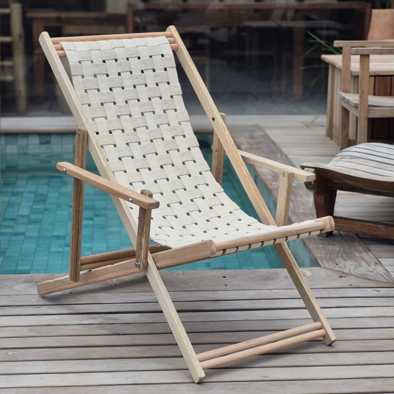 Cadeira espreguiçadeira Trancê