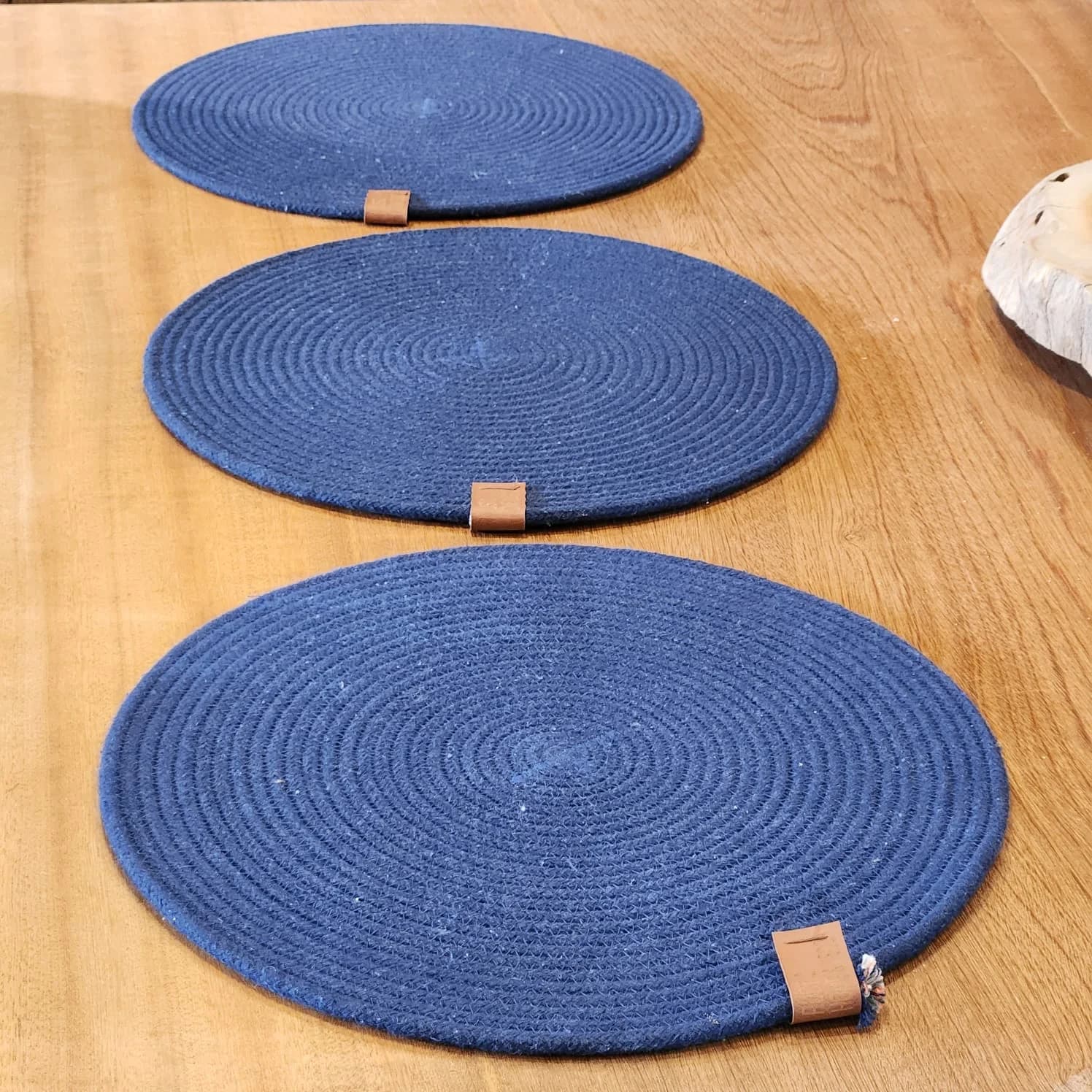 Sousplat Redondo Algodão de Corda