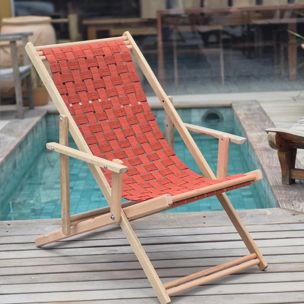 Cadeira espreguiçadeira Trancê