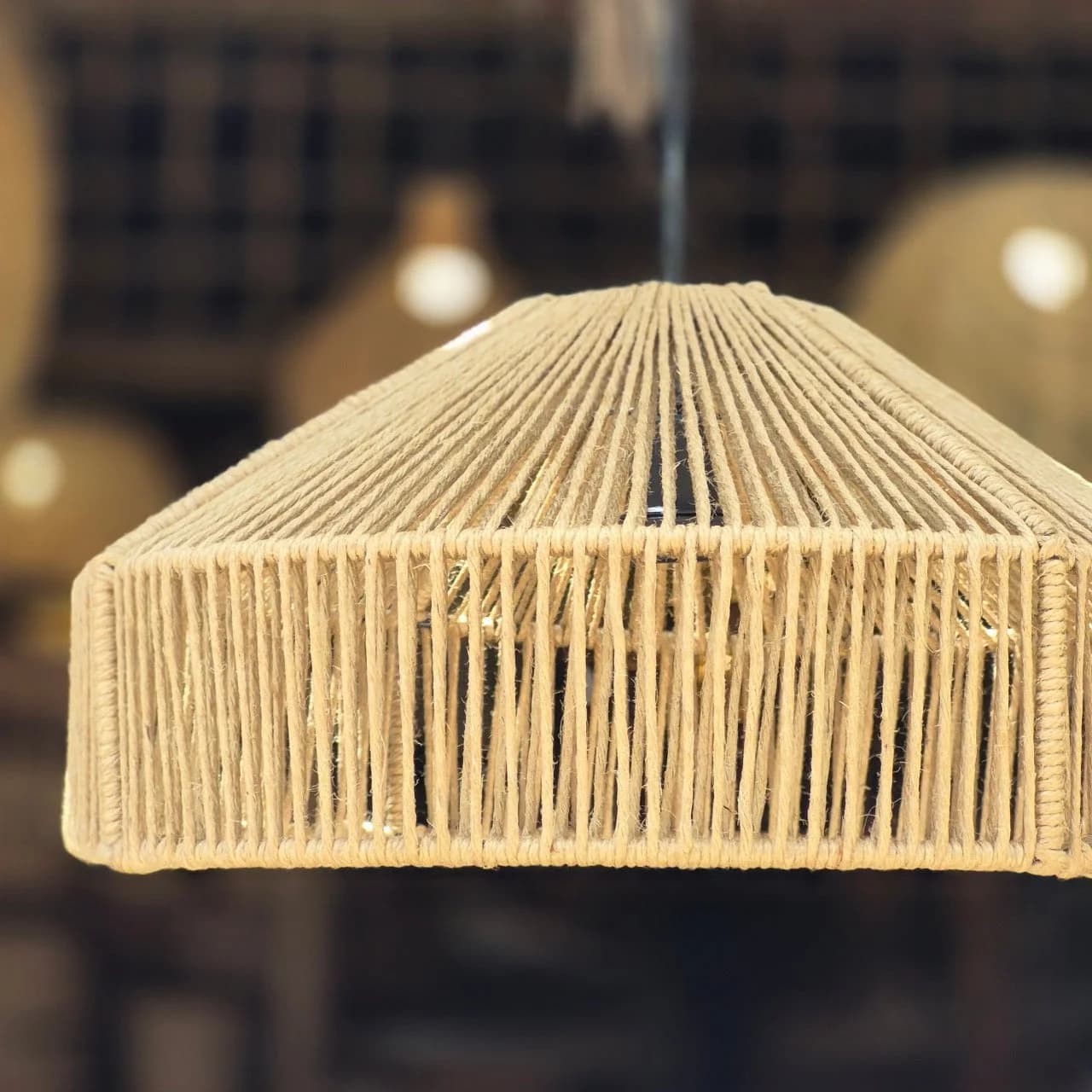 Luminária Rami Oca PS-23 20cmx40cm