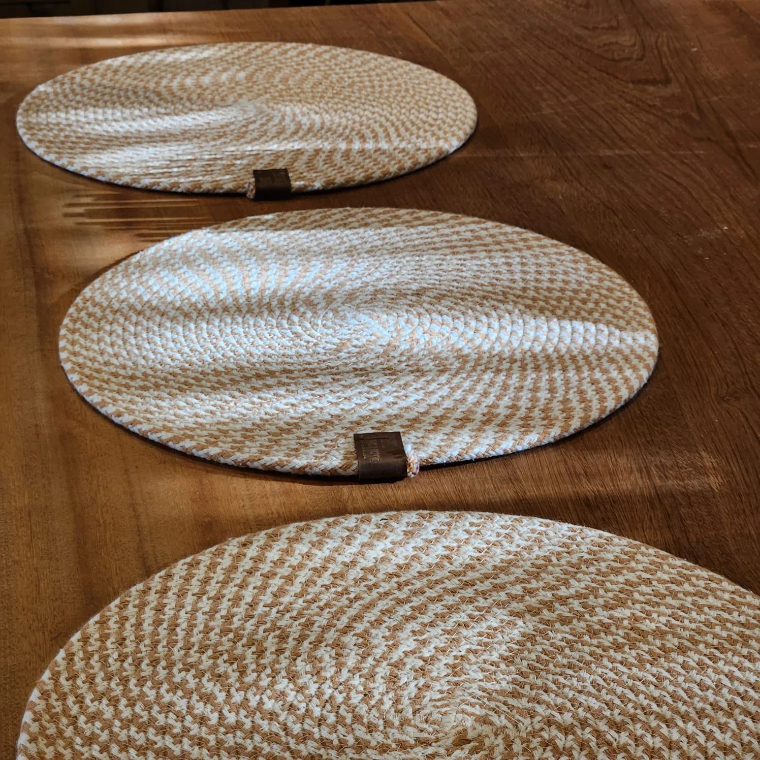 Sousplat Redondo Algodão de Corda