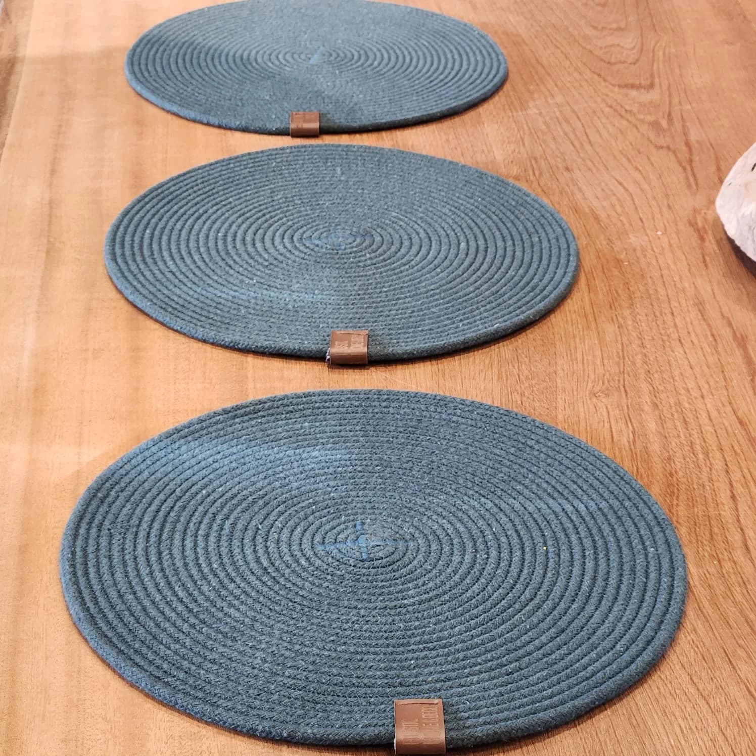 Sousplat Redondo Algodão de Corda