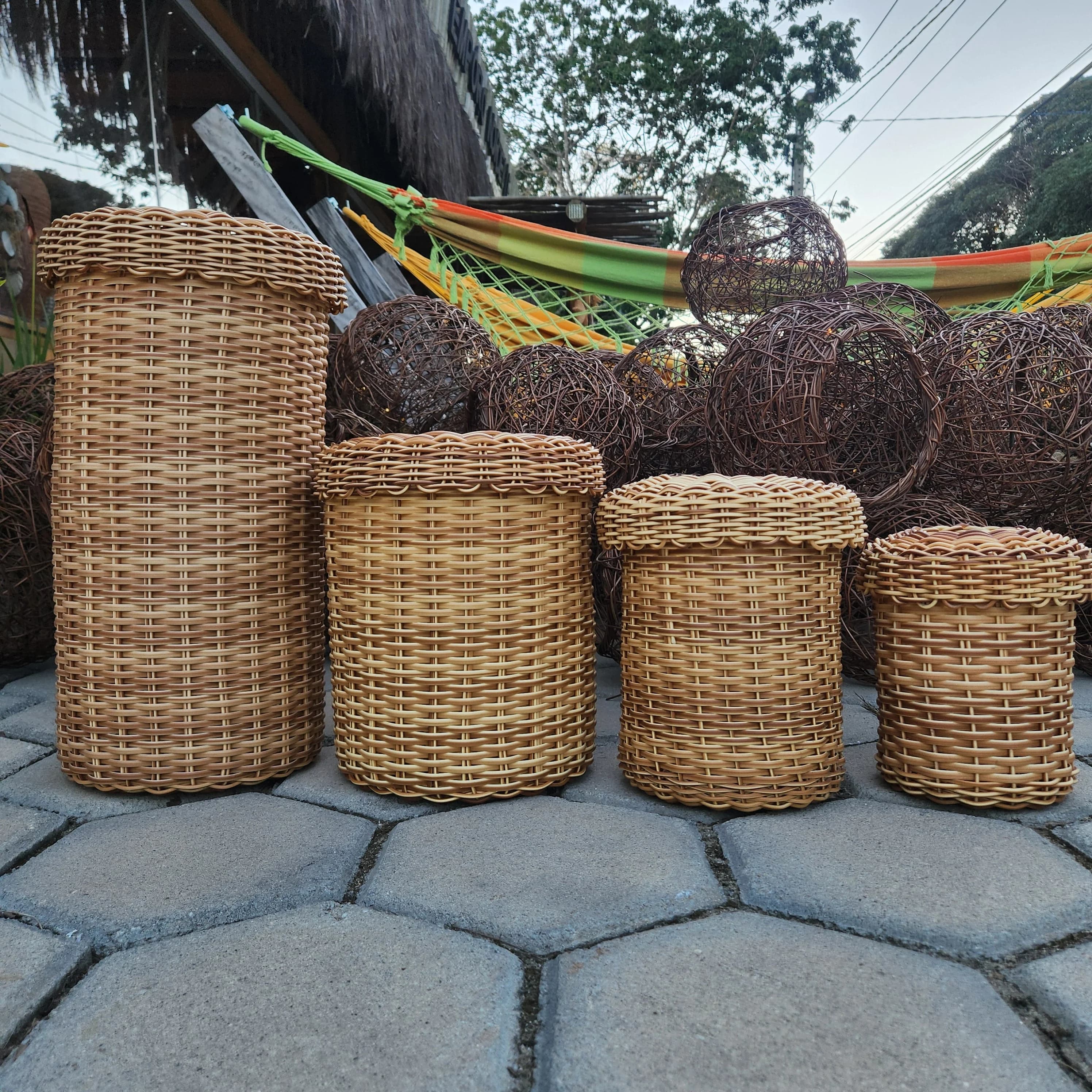 Lixeira Fibra Sintética P