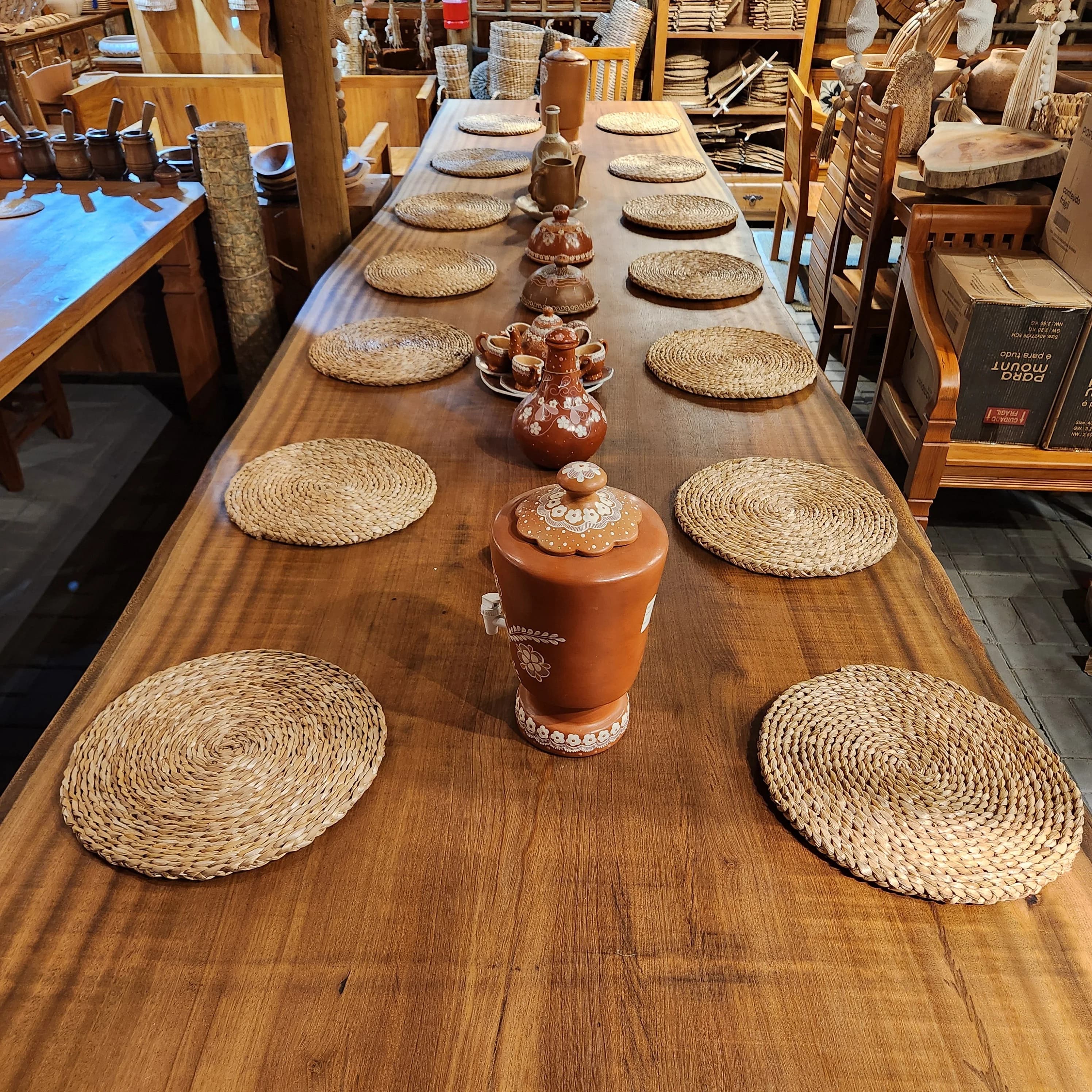 Mesa Pranchão Madeira.