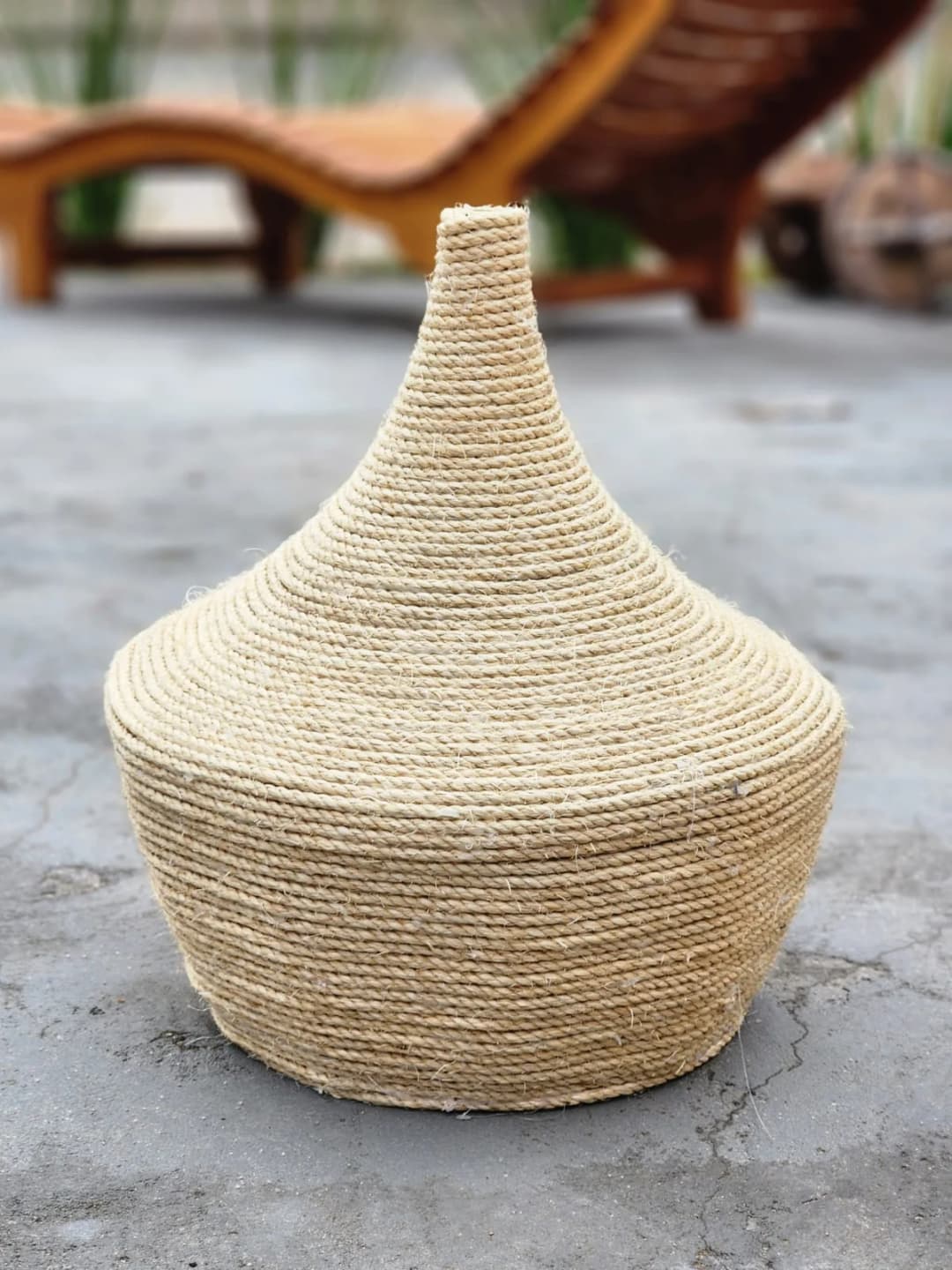 Luminária Gota Sisal