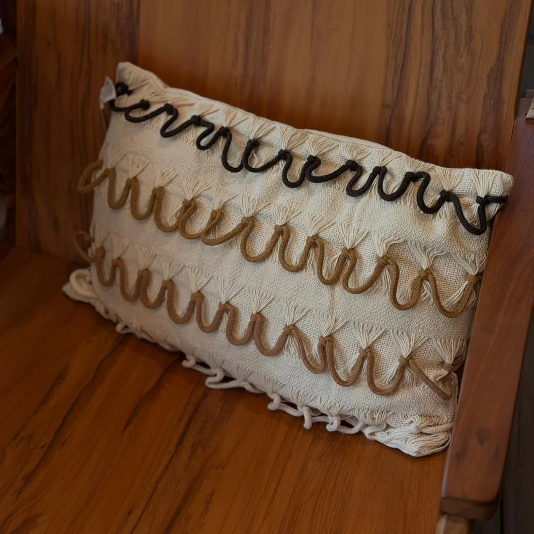 Capa de almofada Laços 30x50cm