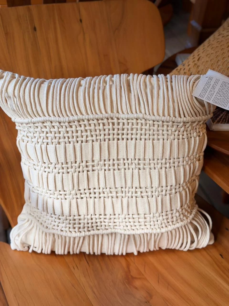 Capa de almofada Trama entrelaçada 50cmx50cm