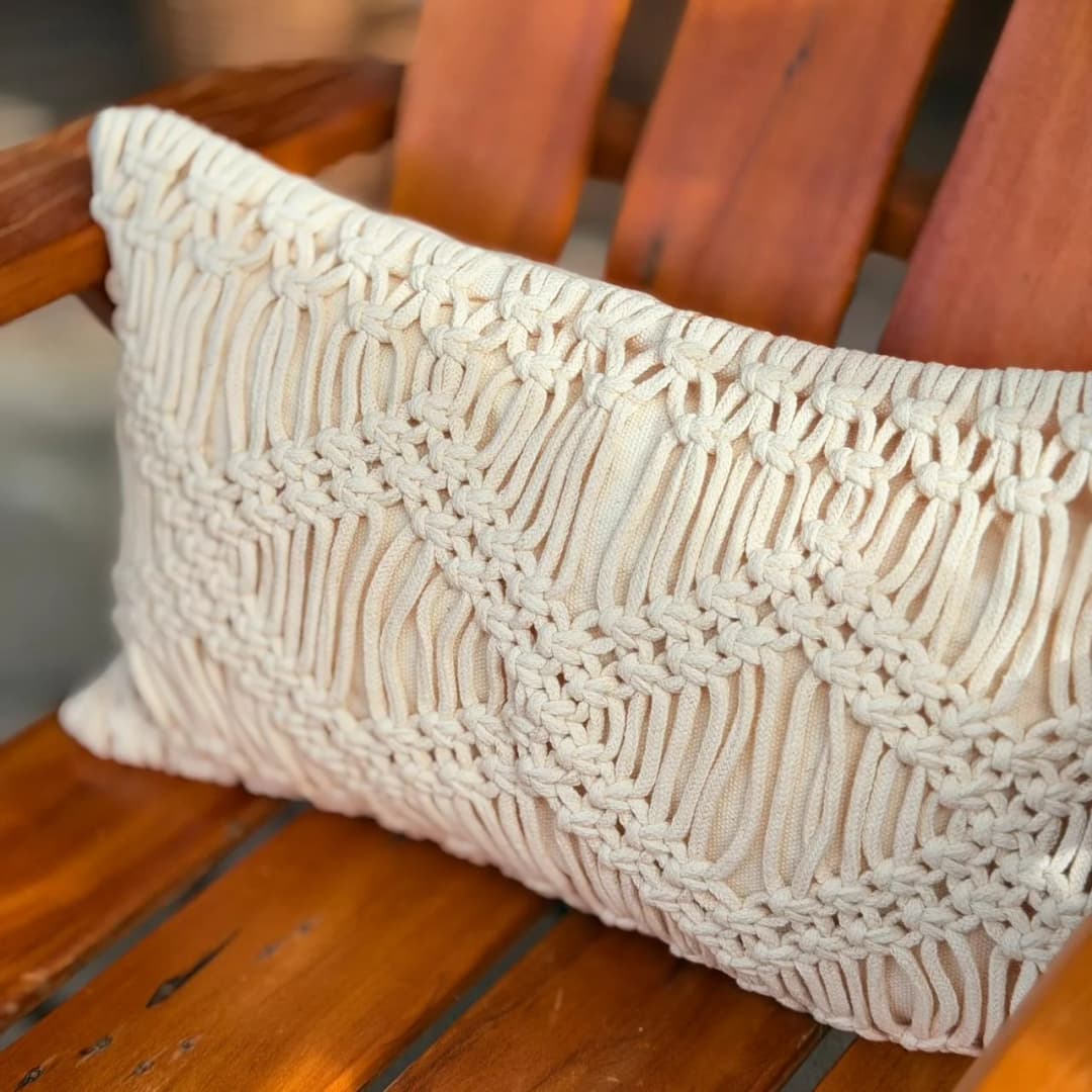 Capa de almofada Alameda Losango 30cmx50cm